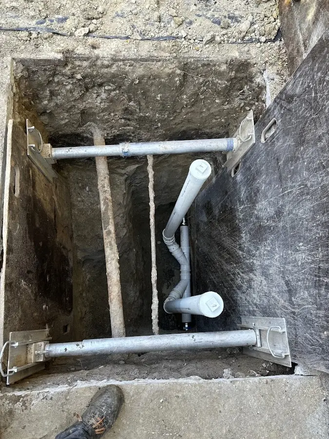 Experienced plumber completing Gas Line Repair work in Epsom